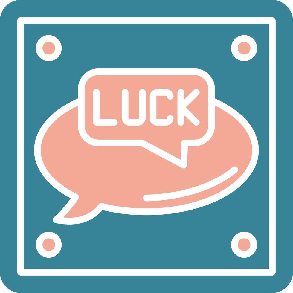 Luck Premium Grid Token vector