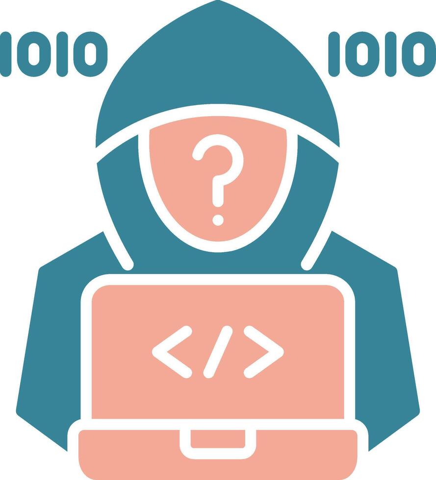 Hacker Simplified UX Display vector