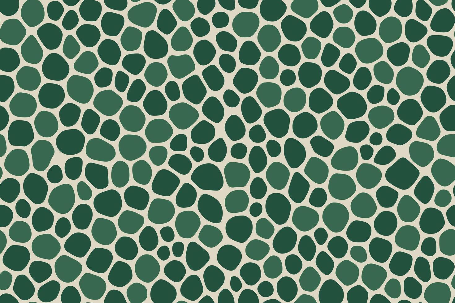 Seamless Green Gecko Skin Pattern with Organic Spots vector