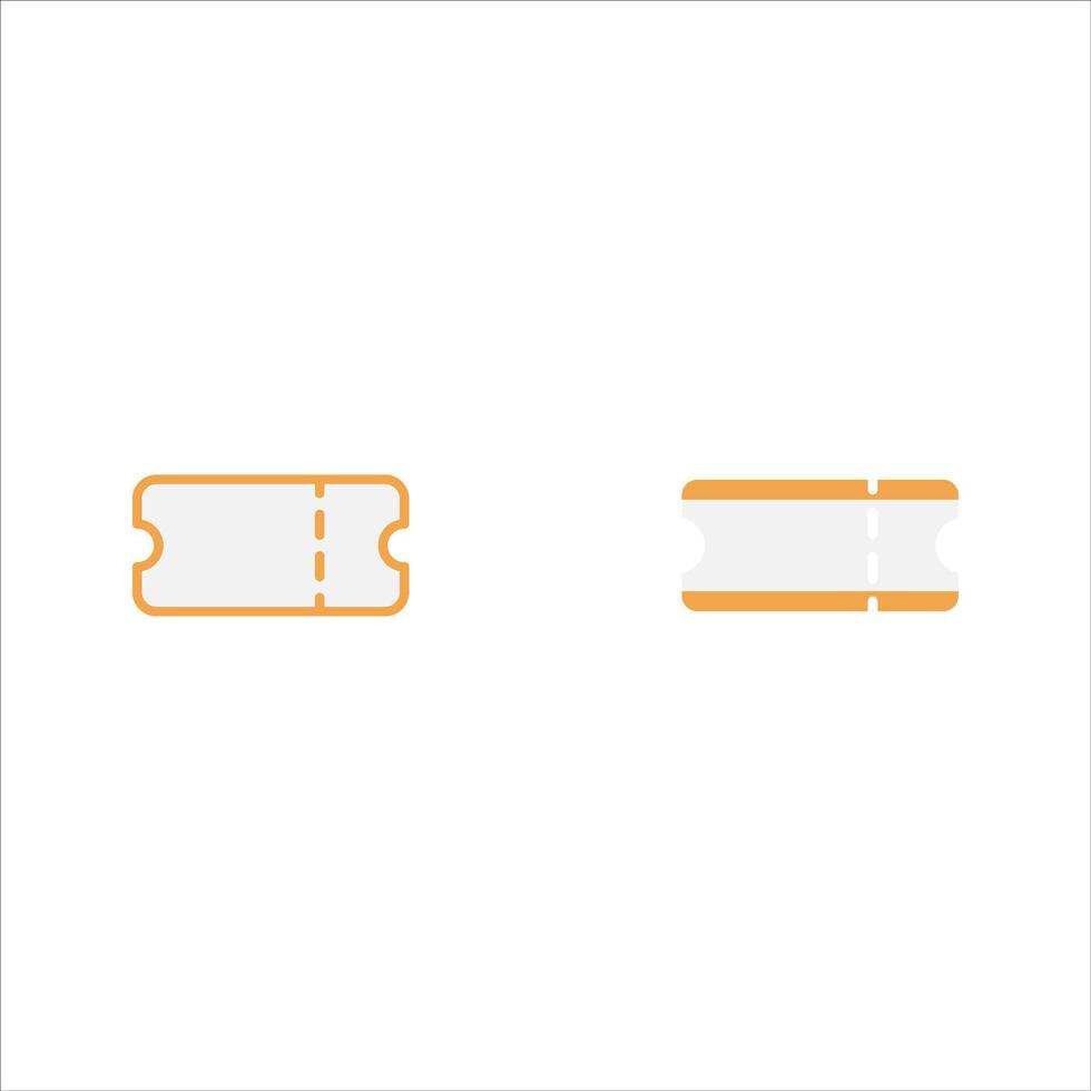 Ticket icon set . Line raffle ticket symbol. Trendy flat outline ui sign design. Thin linear graphic pictogram for web site, mobile application. Logo illustration. Eps10. vector