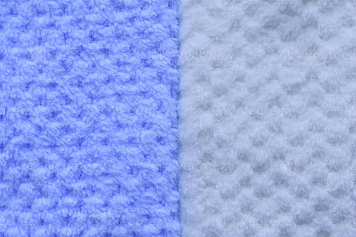 Background of colorful towels. Several soft terry towels. photo