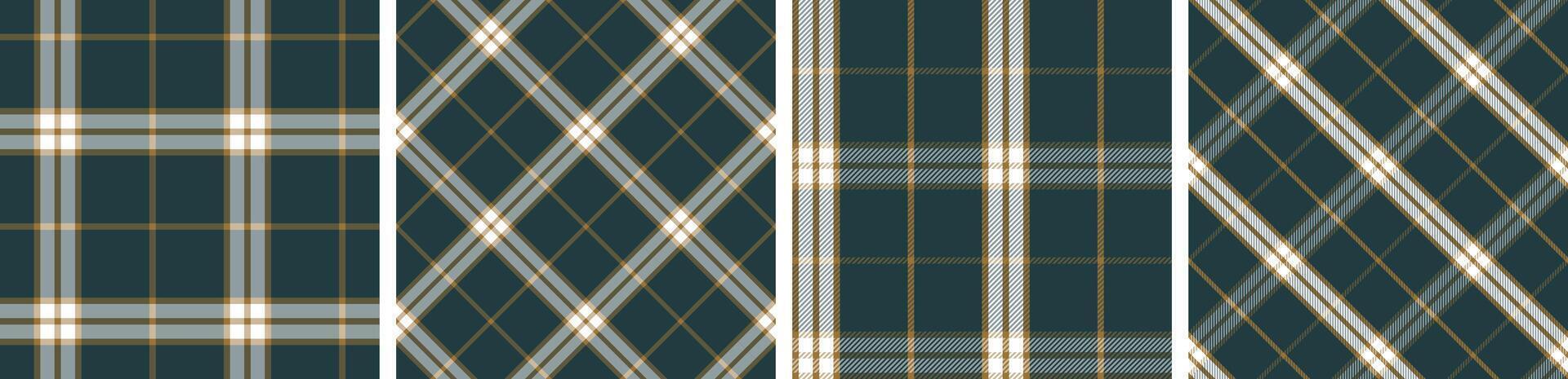 Seamless check pattern or plaid pattern for dress ,flannel skirt, tablecloth other modern and fashion print. vector