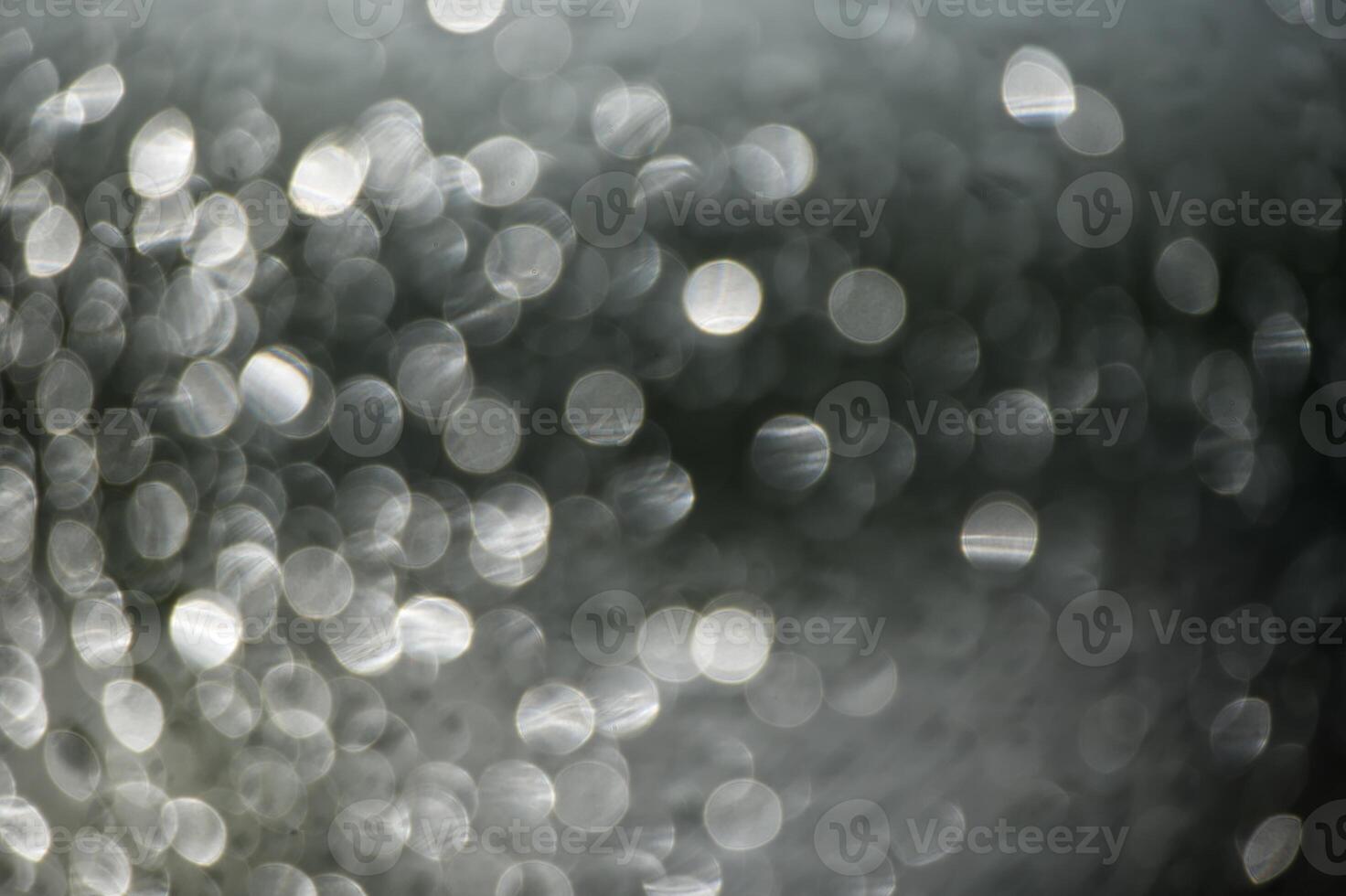 Abstract Silver Background with Light Bokeh for Creative Design photo