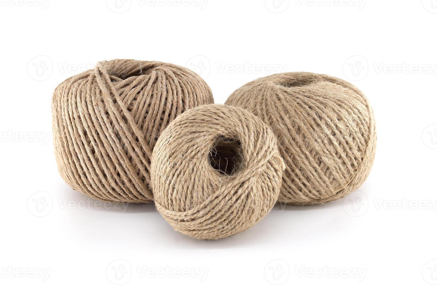 Natural Jute Twine Balls of Different Sizes photo