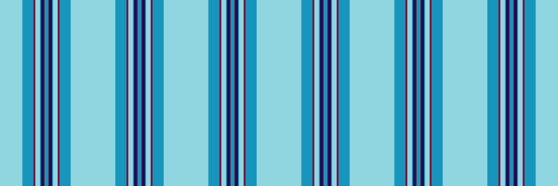 7iesta lines stripe texture, aztec vertical pattern . Sippie seamless textile background fabric in cyan and pink colors. vector