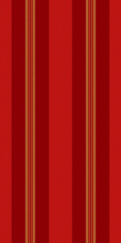 Pentle seamless texture stripe, textured background lines vertical. Hp textile fabric pattern in bright and dark red colors. vector