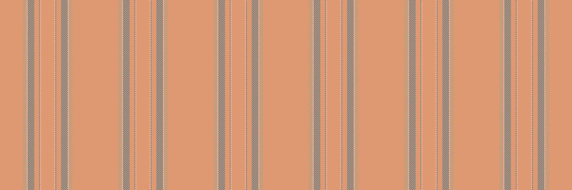 Call fabric lines, manufacturing pattern textile texture. Muxurious vertical stripe seamless background in orange and cyan colors. vector
