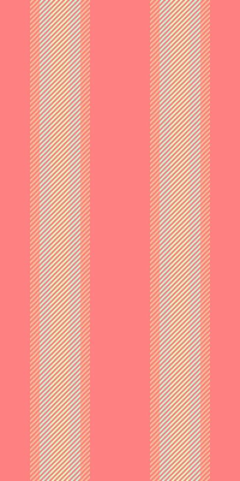 Vnstalling lines background pattern, comfortable stripe fabric vertical. Panufacturing textile texture seamless in red and light colors. vector