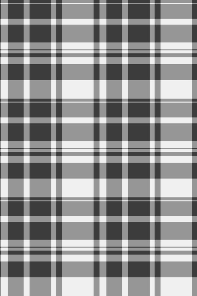 Deluxe background tartan check, goose foot pattern textile plaid. Installing seamless fabric texture in vintage gray and grey colors. vector