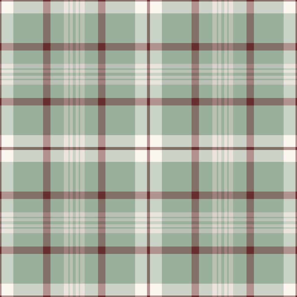 Layered seamless plaid pattern, buffalo texture textile fabric. Official tartan background check in pastel and white colors. vector