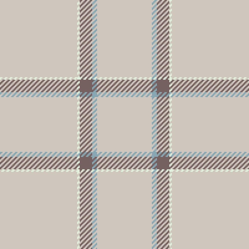 Elegant neutral plaid pattern. Subtle color palette perfect for textile design, website backgrounds, or stationery. vector