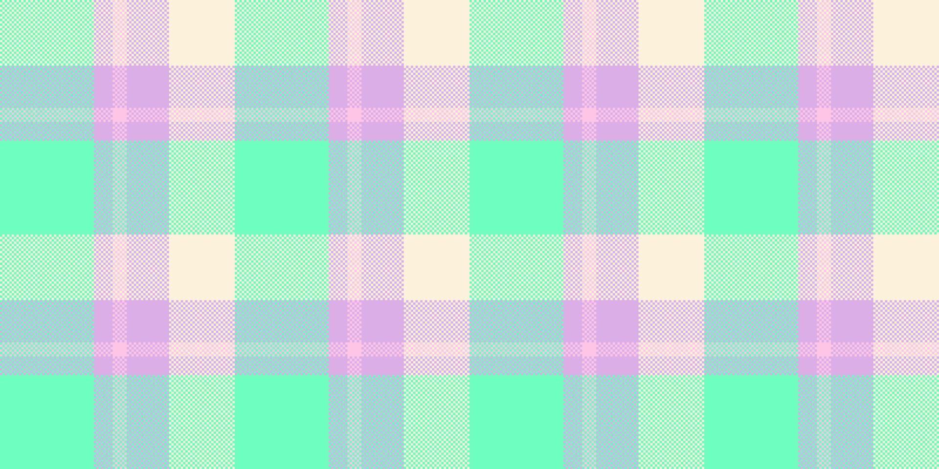 Pastel plaid design featuring a soft color palette. Ideal as a background, texture or pattern in textile, web, or graphic design projects. Classic, cheerful, and versatile. vector