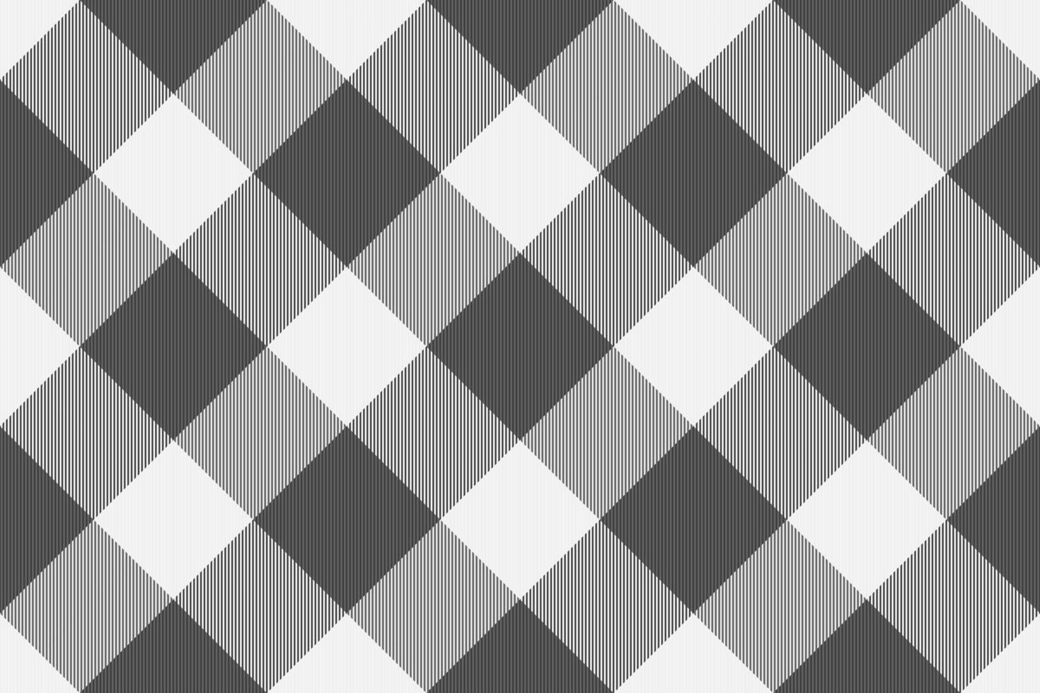 Stylish grayscale gingham pattern. Perfect for backgrounds, textiles, or website design. Subtle texture adds visual interest. Clean, modern aesthetic conveys simplicity and elegance. vector