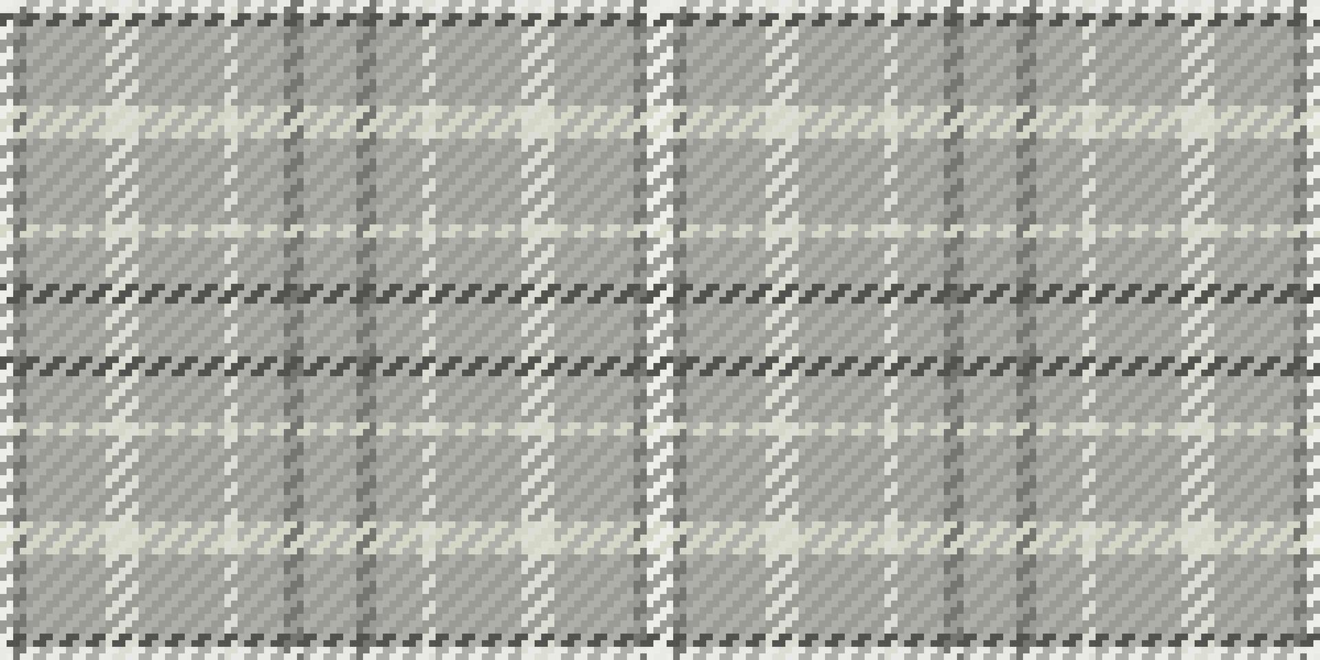 Subtle gray and white plaid pattern. Elegant, neutral texture ideal for website backgrounds, textile design, or print projects. Creates a sophisticated and calming visual effect. vector