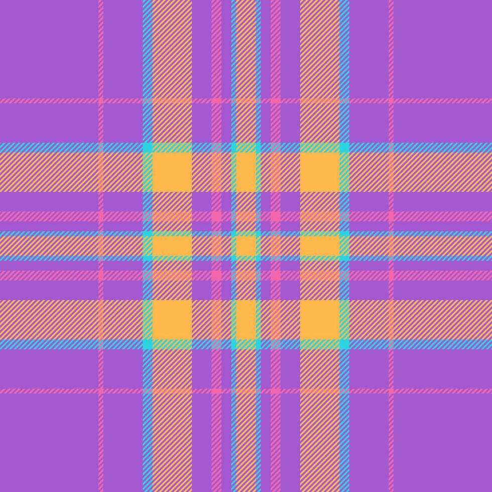 Vibrant pastel plaid pattern. Perfect for textile design, fashion, packaging, or website backgrounds. This cheerful, colorful design evokes feelings of joy and optimism. vector
