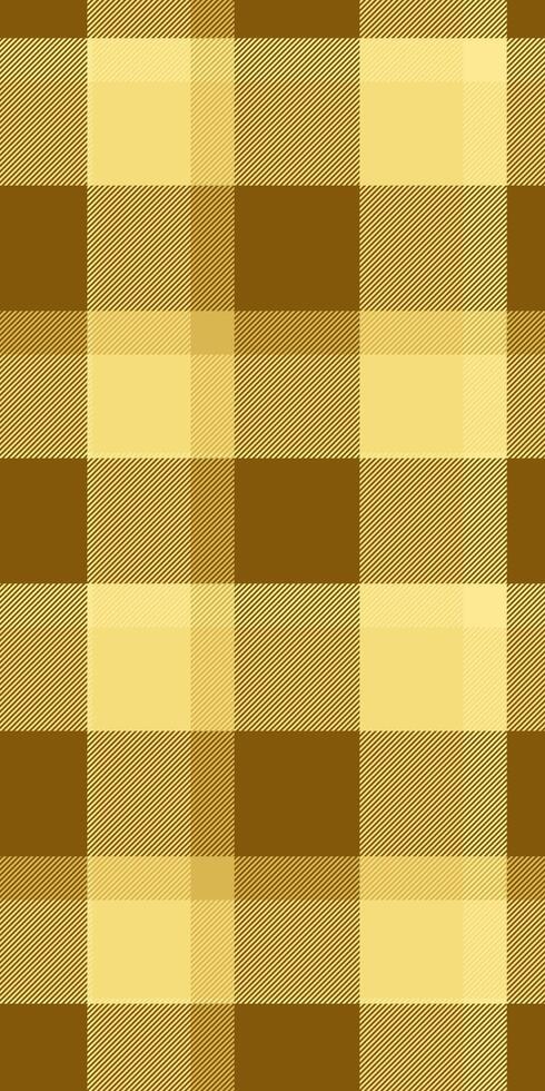 Celebrate pattern check fabric, national background tartan plaid. Sale seamless texture textile in amber and yellow colors. vector