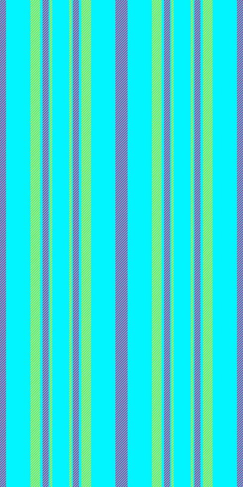 Sather texture fabric pattern, fiber vertical background seamless. Lomfortable textile stripe lines in bright and radioactive colors. vector