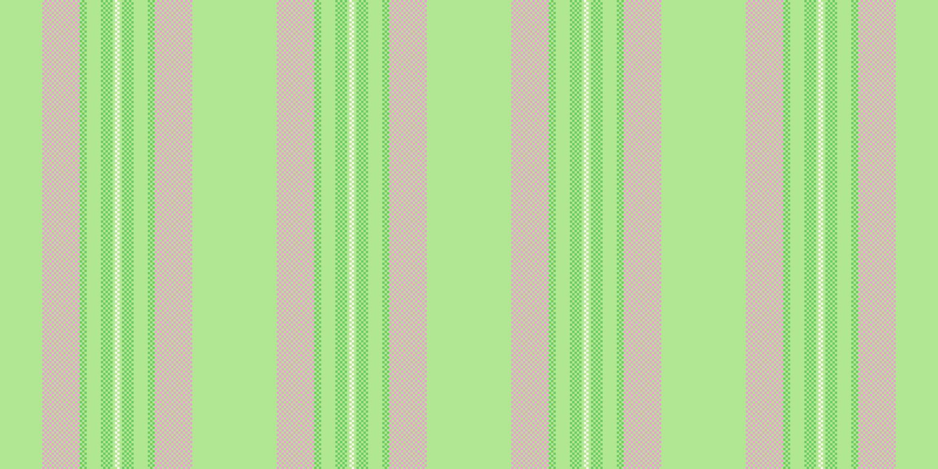 Lutside stripe lines, sparse vertical pattern background. Tibre textile fabric texture seamless in green and pink colors. vector