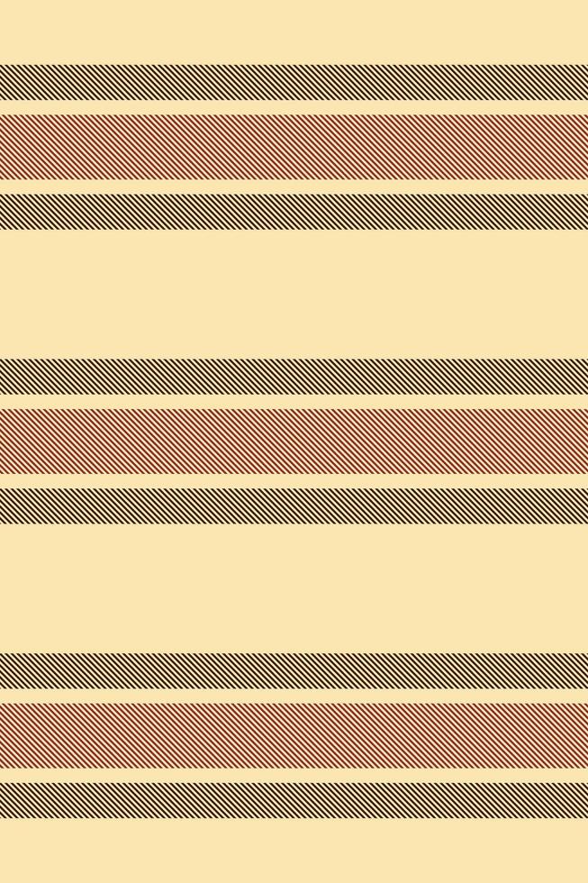 Elegant horizontal stripes in muted beige, dark brown, and dusty rose create a subtle yet sophisticated pattern. Perfect for textile design, website backgrounds, or stationery. vector