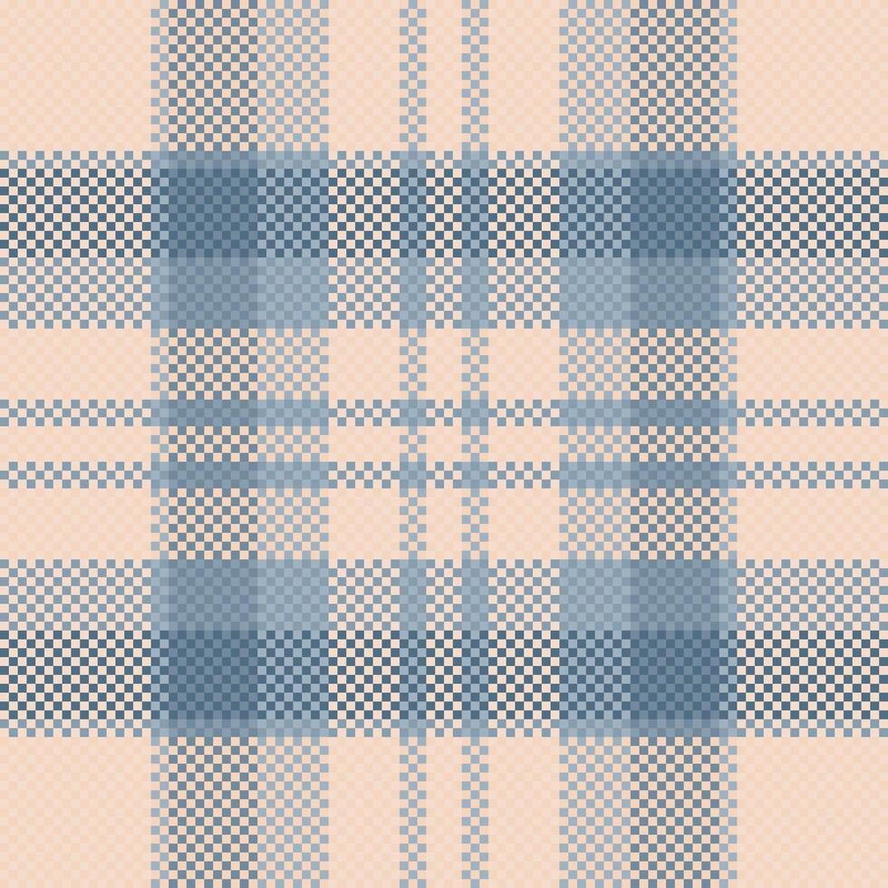 Subtle pastel plaid pattern. Elegant and versatile design ideal for textiles, websites, or packaging. Evokes feelings of warmth and comfort. Perfect for autumnal or spring themes. vector