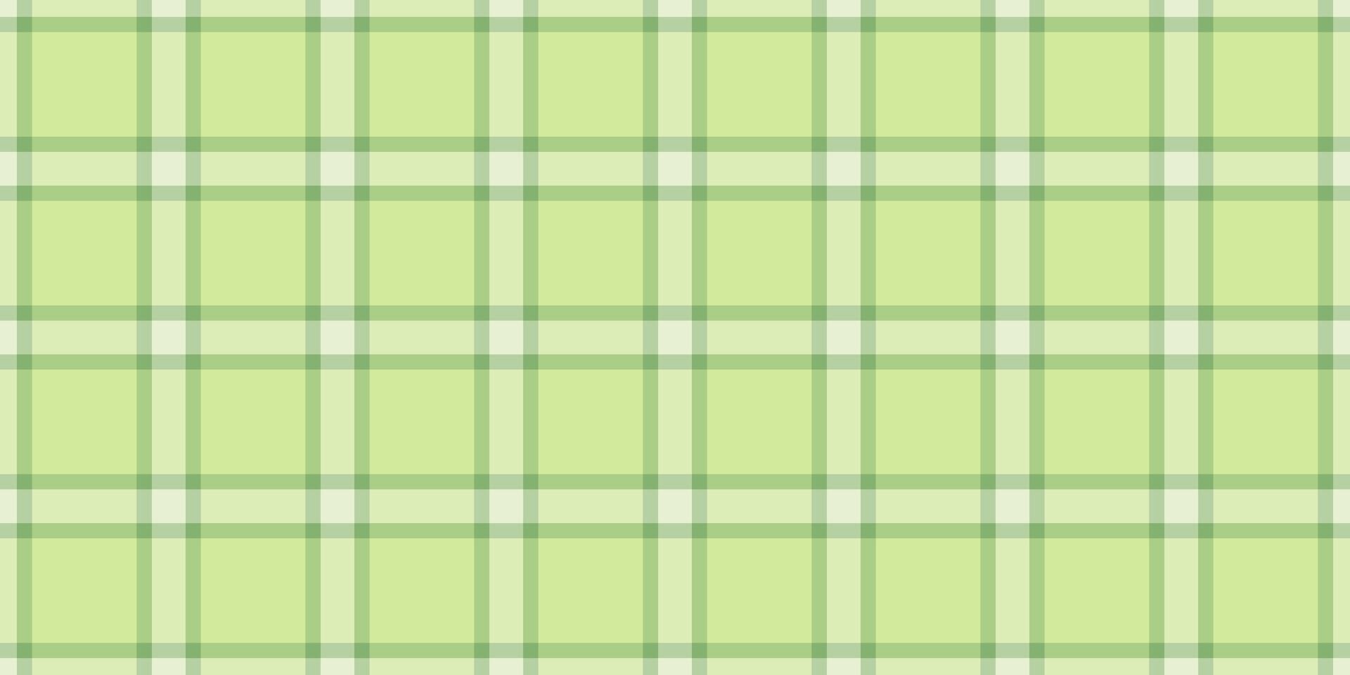 Argyle check background fabric, kilt seamless tartan textile. Christmas texture plaid pattern in light and green colors. vector