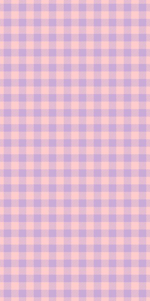 Sweet pastel pink and purple gingham pattern. Perfect for backgrounds, textiles, scrapbooking, and feminine designs. A cheerful, nostalgic texture evoking feelings of comfort and sweetness. vector