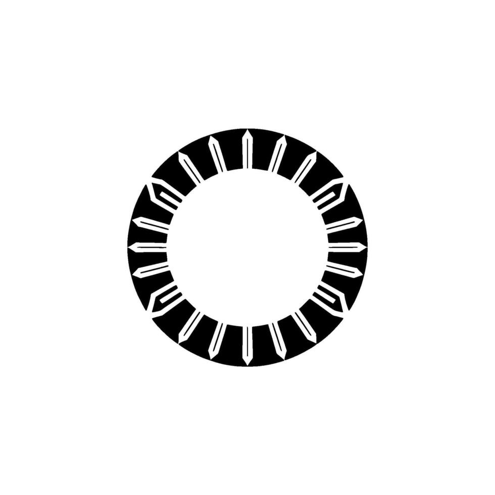 Geometric Crystal Halo, Minimalist vector