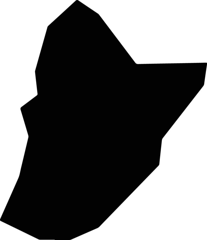 Nika Afghanistan silhouette map vector