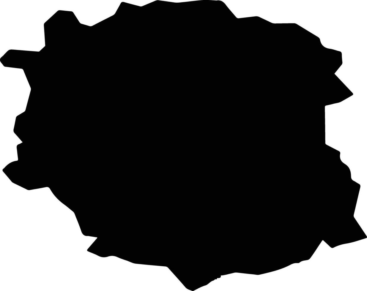 Podlehnik Slovenia silhouette map vector