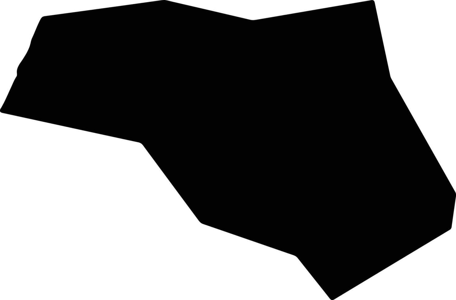Pombal Portugal silhouette map vector