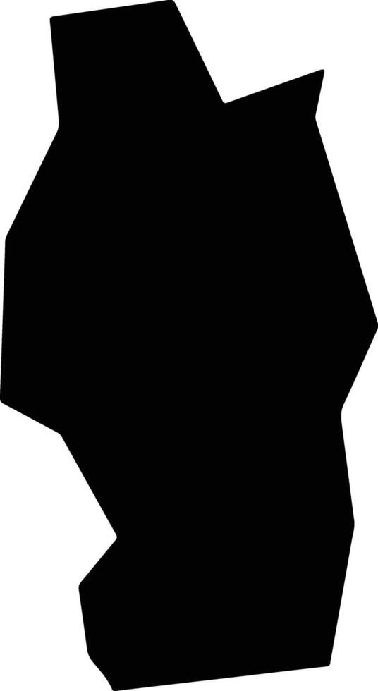 Pomerode Brazil silhouette map vector