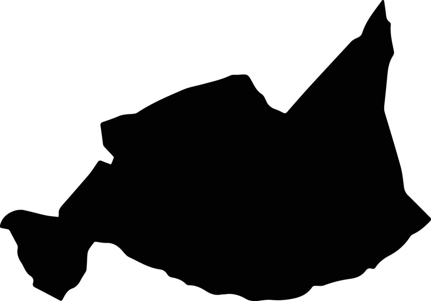 POPLACA Romania silhouette map vector