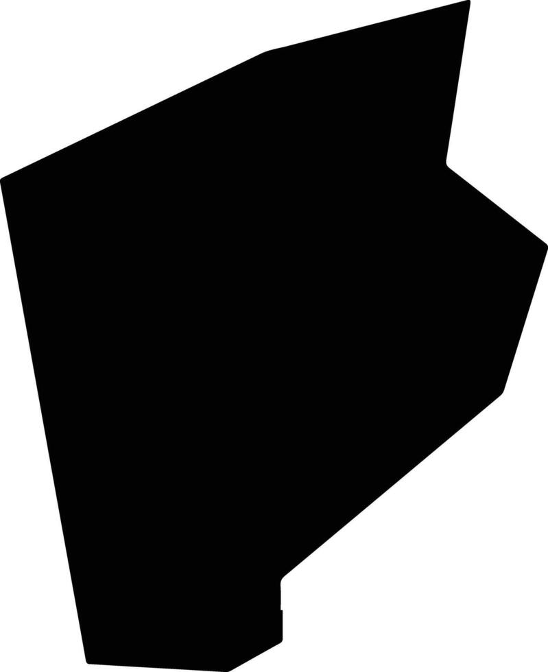 Potamitissa Cyprus silhouette map vector
