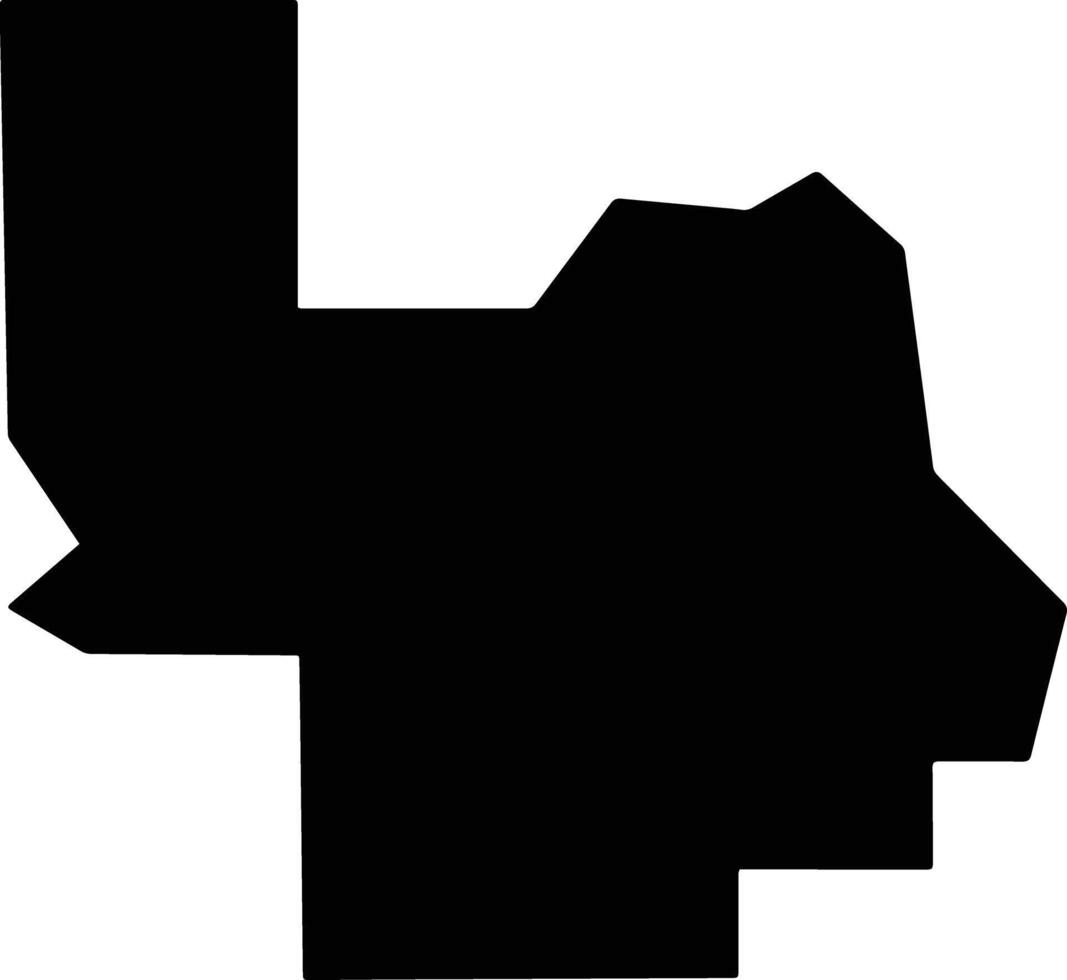 Power United States silhouette map vector