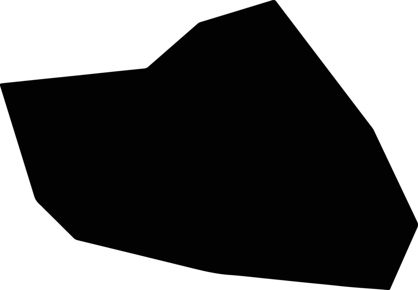 Relvado Brazil silhouette map vector