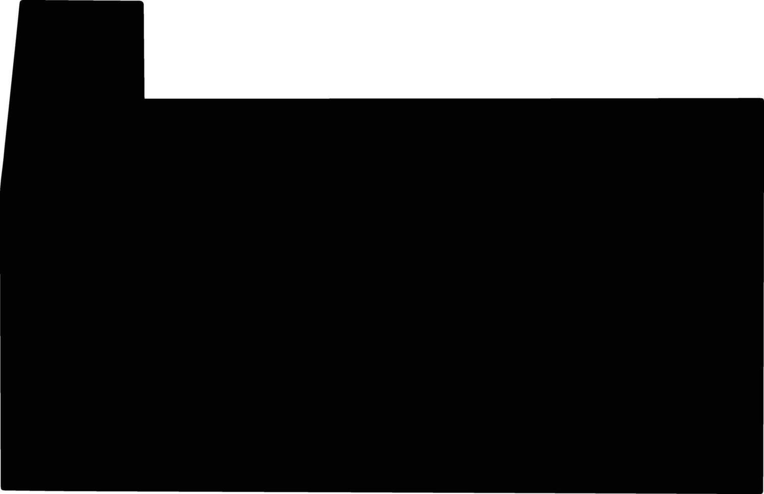 Rio Grande United States silhouette map vector
