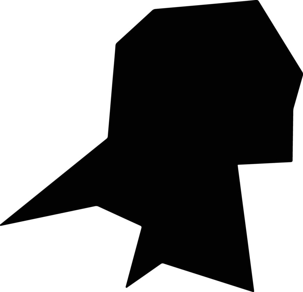 Rodeio Bonito Brazil silhouette map vector