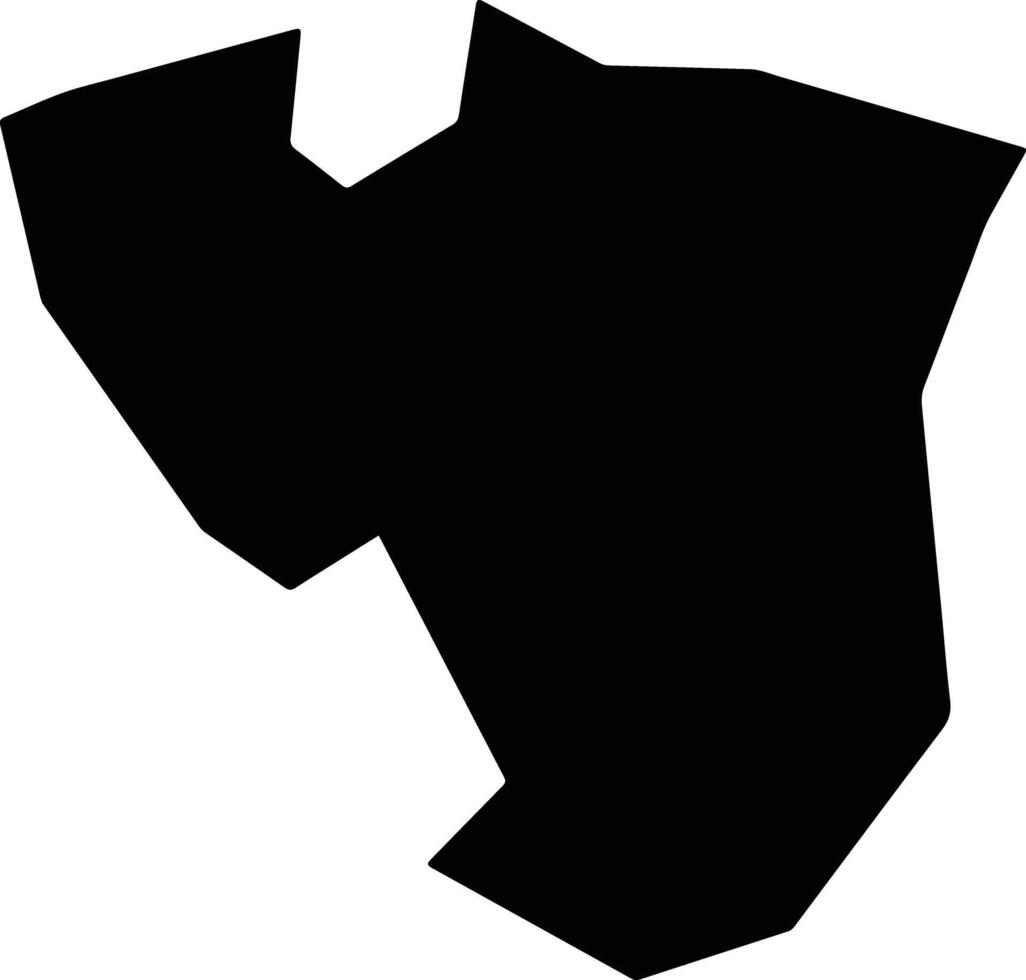 Rolador Brazil silhouette map vector