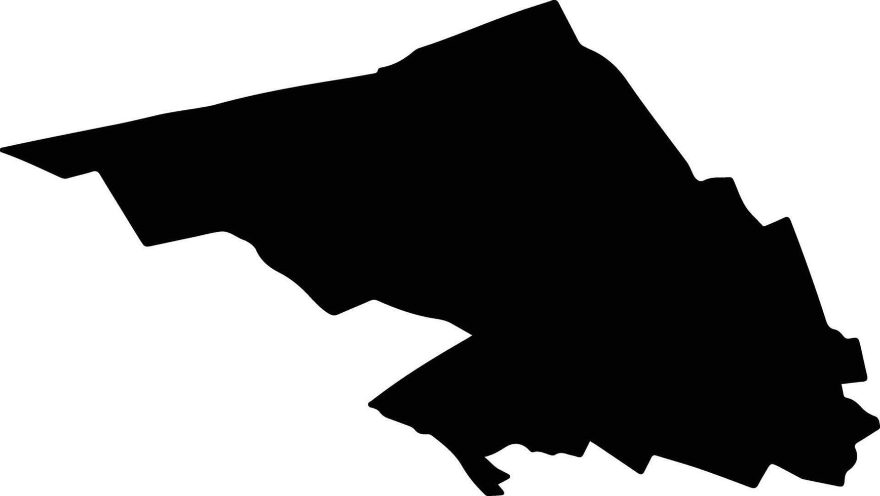 ROMA Romania silhouette map vector