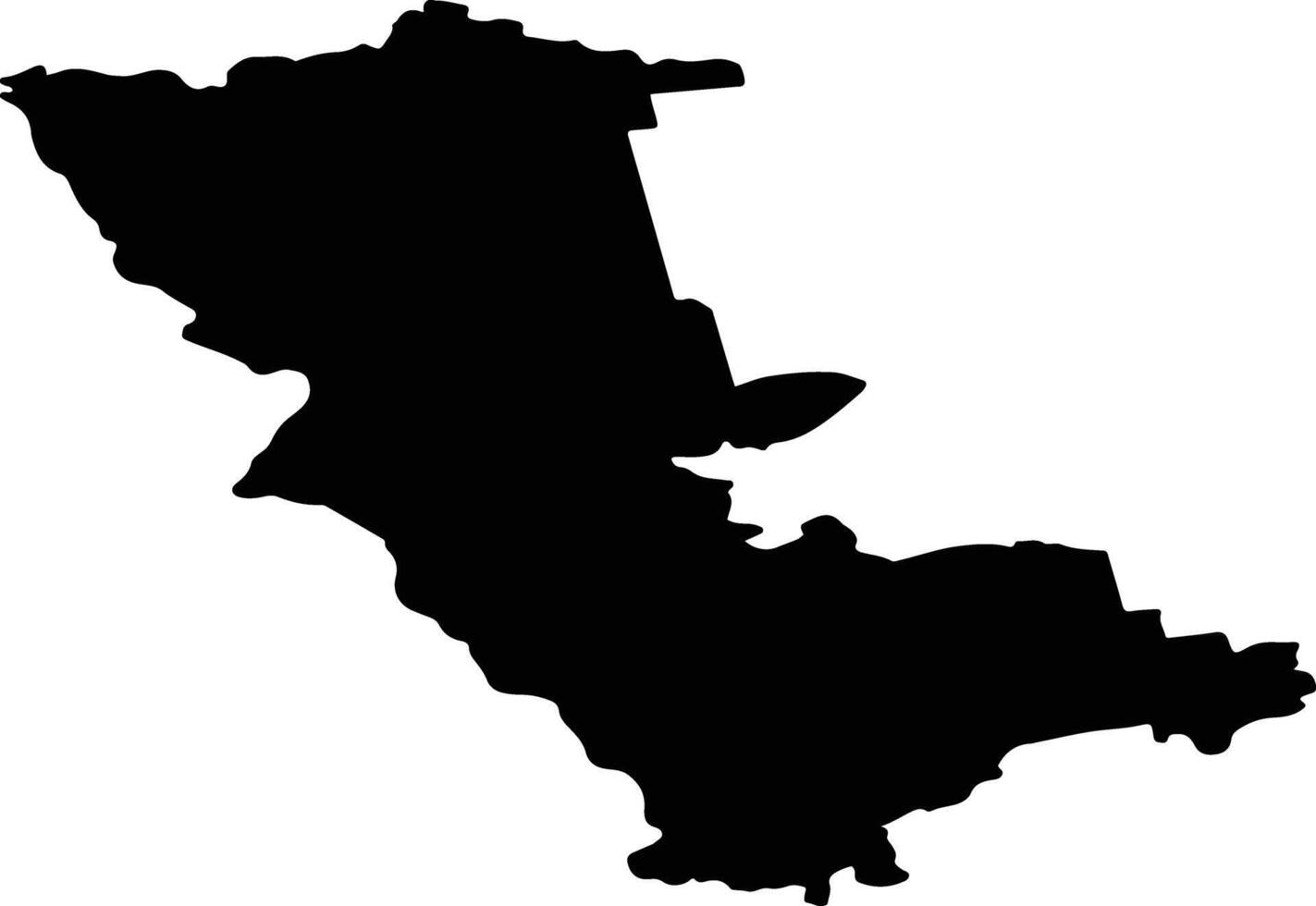 Rumbas pag Latvia silhouette map vector