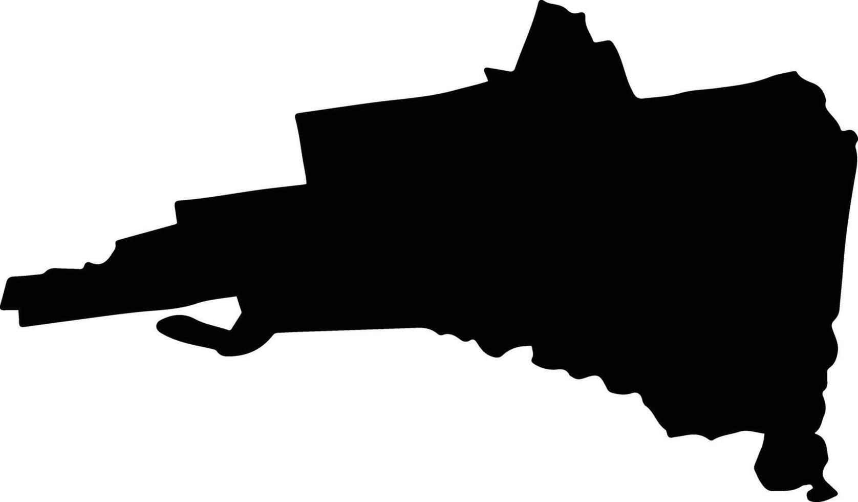SAGNA Romania silhouette map vector