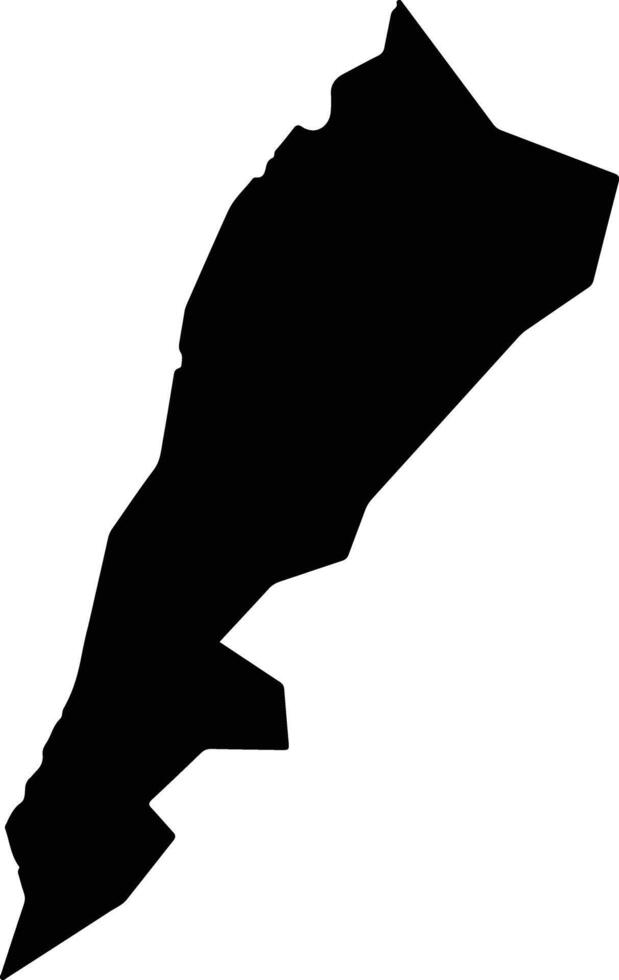 Sai Japan silhouette map vector