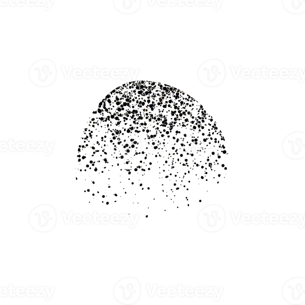 Abstract black scatter pattern texture png