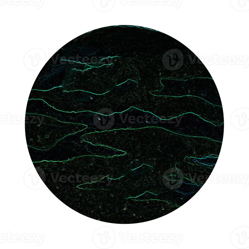 Digital energy flow pattern in a dark sphere png