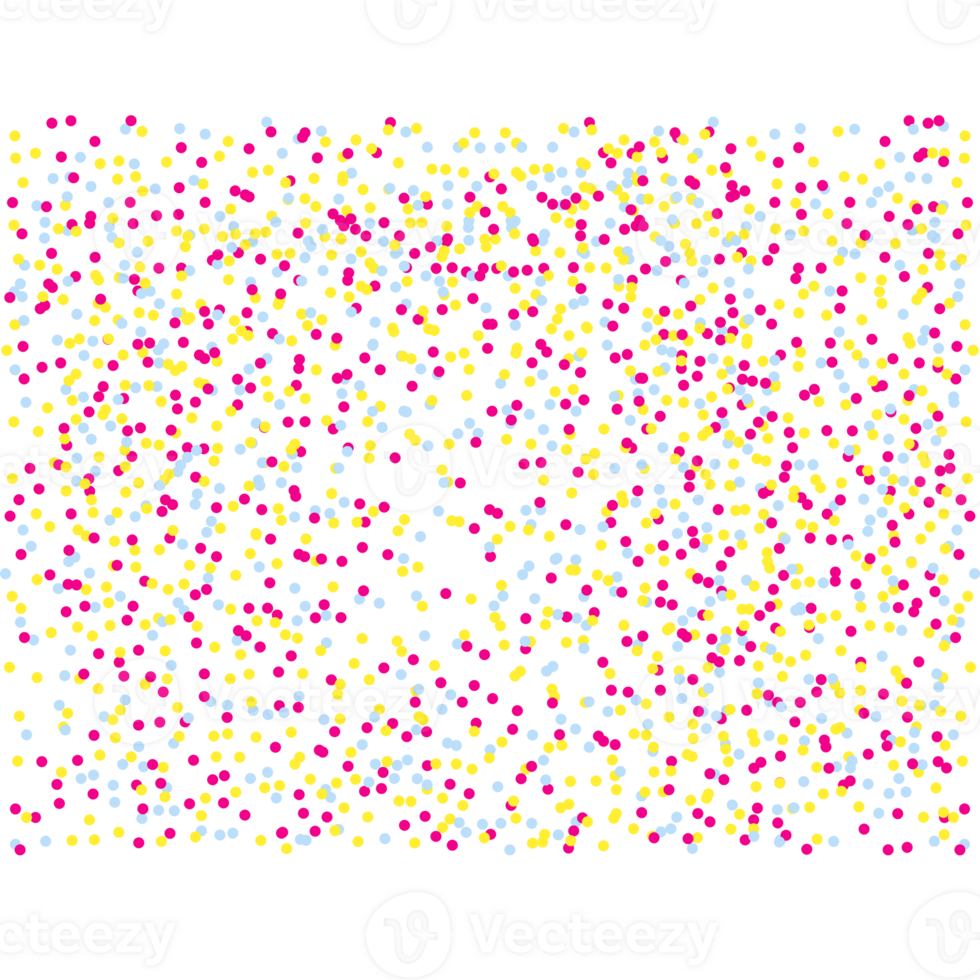 Abstract background pattern of colorful scattered dots png