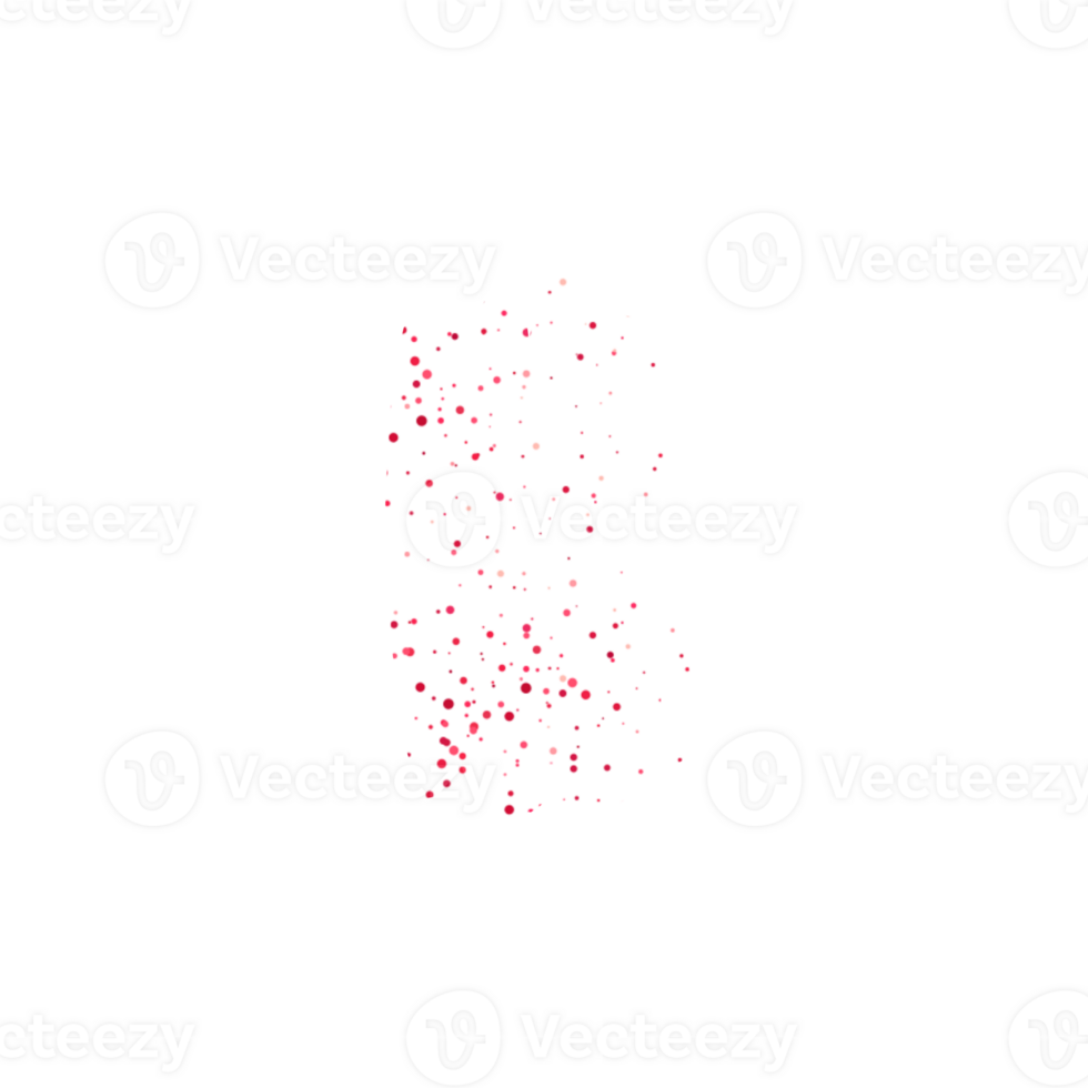 Scattered red and pink dots create an abstract festive background png