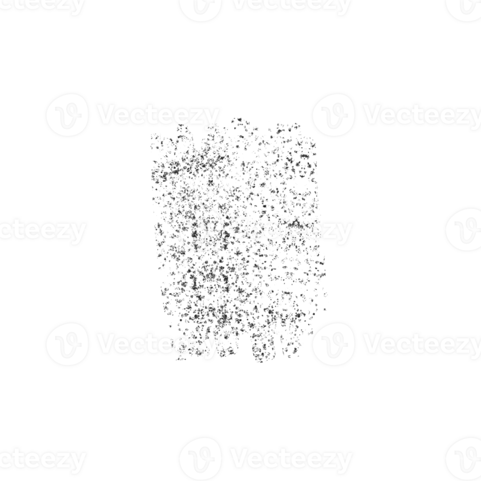 Abstract black grain texture element png