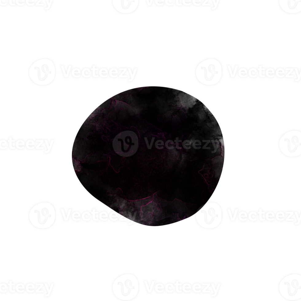 Abstract dark irregular shape png