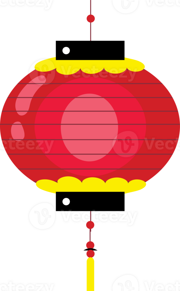 Traditional Red Lantern in Chinese Culture png
