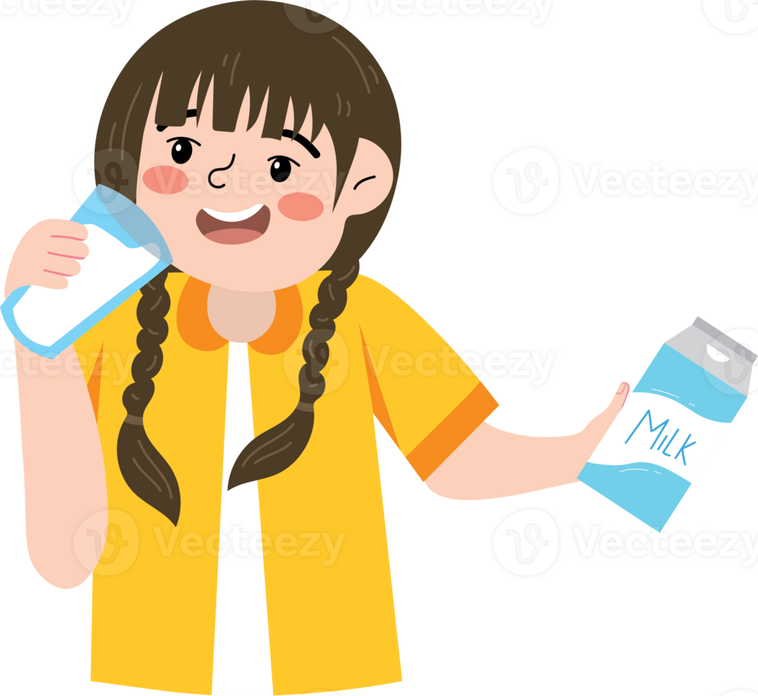Nutrition for Kids with Morning Milk Routine png